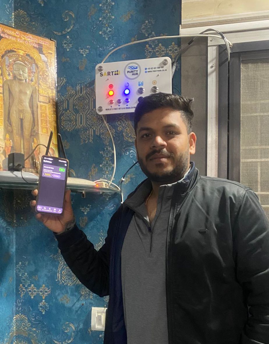 SARTHI IoT Water Softener